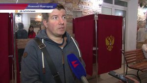 Мэр Нижнего Новгорода Юрий Шалабаев проголосовал в лицее №40