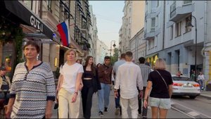 Россия 2025 — невероятные сцены Москвы. Вечерняя прогулка по столице