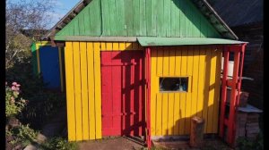 Новая"одёжка"для старой баньки.