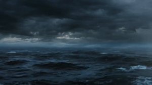 Шторм на море. Звуки моря, грозы, ACMR.