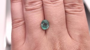 Изумруд овал 2.52 ct. Нигерия + гемм. заключение