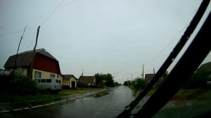 Юргамыш Курганская область. Начало осени 2025. Музыка дождя. Автор В. Потапов (Воронеж)