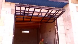 Вариант удобных ворот.