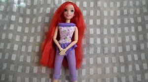 Обзор на новую куклу Русалочку Ариэль