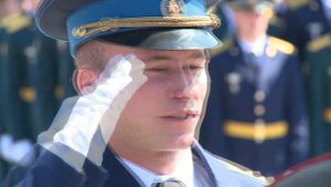 Выпуск в бронетанковом институте в день России (2017 г.)