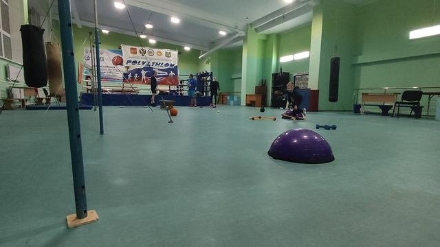 Круговая тренировка боксера 11.09.2025