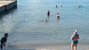 Лермонтово море пляж бархатный сезон