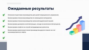 Балансировка плана производства с помощью люфта другим планом производства.