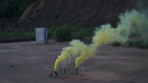 FPS003 цветной дым Желтый