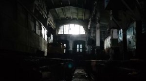 Съемки страшного кино в заброшенном депо