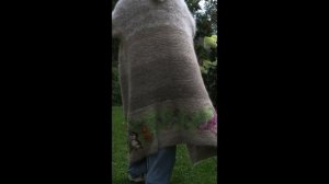 кардиган "весёлые котики"