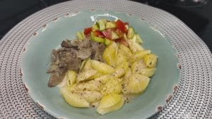 Печень в сметане