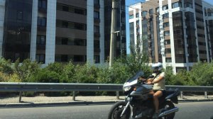 Выезд из Симферополя .Трасса Таврида . Ярмарка фруктов и овощей. А цены ну очень....... Часть 5