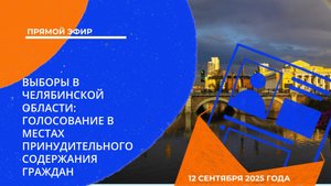 Выборы в Челябинской области: голосование в местах принудительного содержания граждан