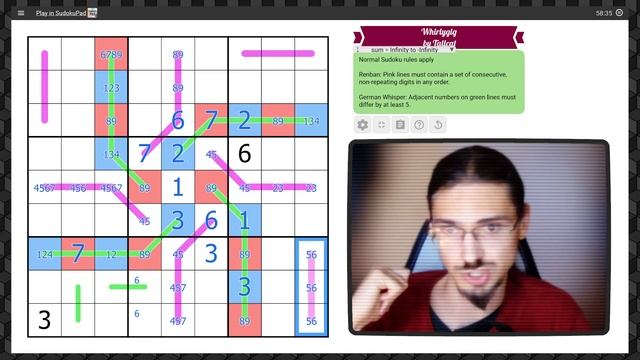 36 - Решаю судоку - (решил) - WhirlyGig  - Ссылка на судоку в описании смотреть онлайн