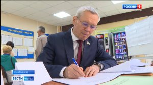 Сергей Усачёв проголосовал на выборах в Коми