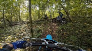 Эндуро тренировка не по правилам. Первая тренировка команды ДВC_ENDURO!