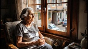 Взрослые дети,старые мамы