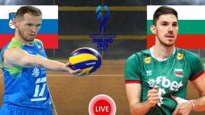 ВОЛЕЙБОЛ ЧЕМПИОНАТ МИРА (МУЖЧИНЫ).  СЛОВЕНИЯ - БОЛГАРИЯ.  ПРЯМАЯ ТРАНСЛЯЦИЯ