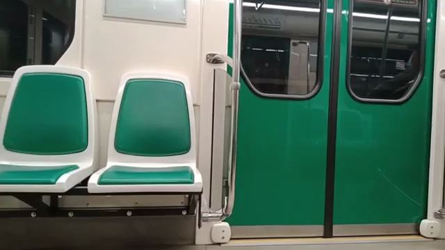 Петербургское метро. Поездка на "НеВе" от ст. "Зенит" до ст. "Приморская" смотреть онлайн