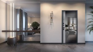 Входная дверь с зеркалом Барселона от завода АСД. Видеообзор