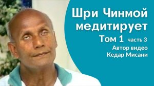 Шри Чинмой медитирует, том 1, часть 3. Автор видео Кедар Мисани