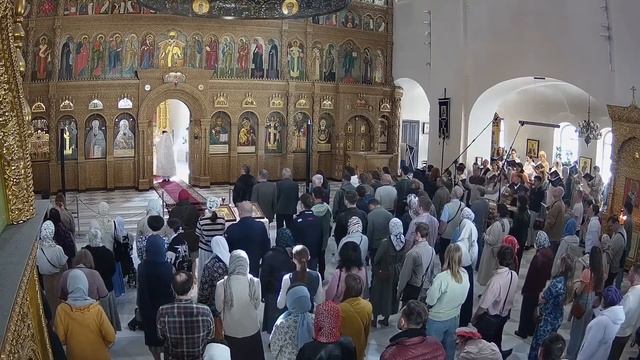 01.06.2025 Божественная Литургия в Феодоровском соборе смотреть онлайн