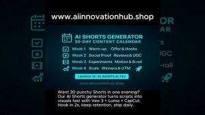 AI Shorts generator