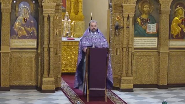 Воздвижение Креста Господня. Проповедь протоиерея Александра Сорокина смотреть онлайн