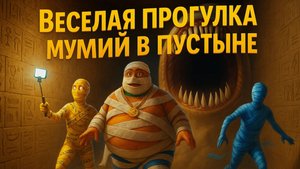 Веселая прогулка мумий в пустыни