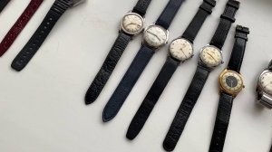 Александр Бродниковский-видеообзор на коллекцию винтажных швейцарских наручных часов