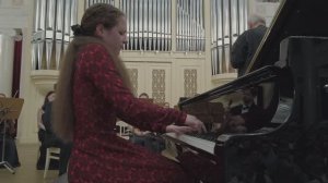 РАХМАНИНОВ. Концерт для фортепиано с оркестром № 1 фа-диез минор. Солистка - Елизавета УКРАИНСКАЯ