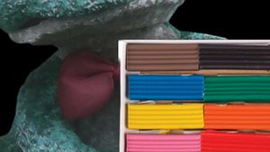 Фрогги из пластилина