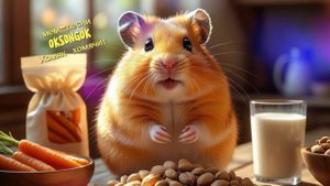 Хомяк хомячит