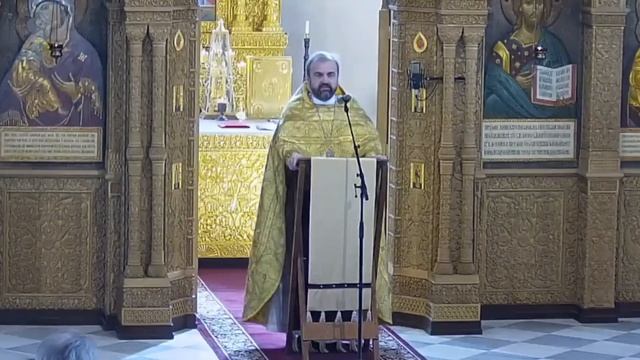 Исцеление двух бесноватых. Проповедь протоиерея Александра Сорокина смотреть онлайн