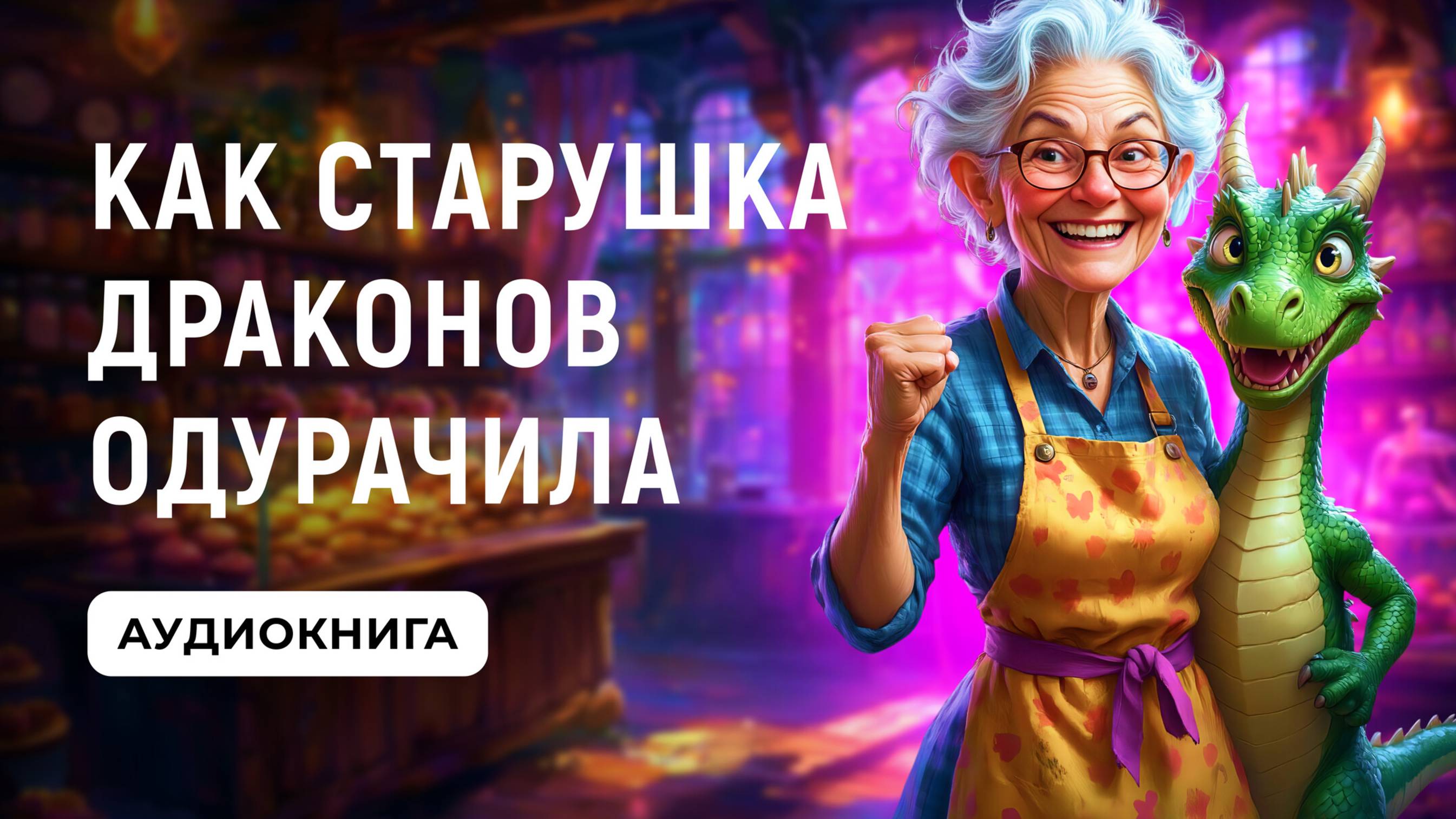 АУДИОКНИГА ✦ КАК СТАРУШКА ДРАКОНОВ ОДУРАЧИЛА ✦ ЛЮБОВНОЕ ФЭНТЕЗИ