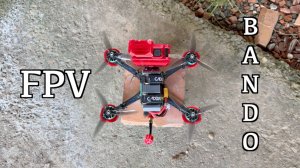 BANDO FPV-drone flight \ Тренировка на заброшке на FPV дроне