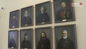 Новости СПбГУ: Открытие галереи портретов настоятелей университетского храма