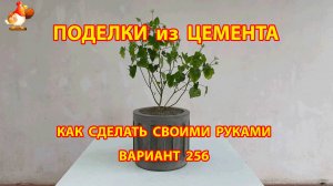 Поделки из цемента своими руками идеи для дачи и сада вариант (256)