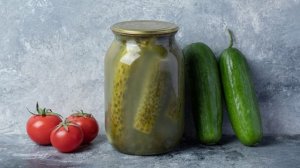 Огурцы в банке как бочковые
