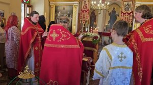 Молебен о упокоении усопших и воинов, погибших в боях - в Часовне обретения Главы Иоанна Крестителя