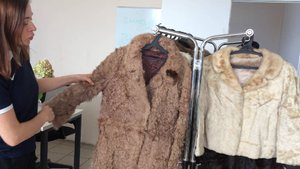 ж253. Шубы из натурального меха Винтаж