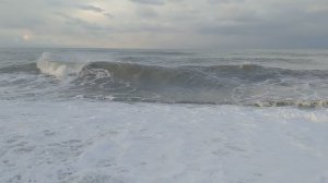 Шторм на море, Сочи 5.02.22