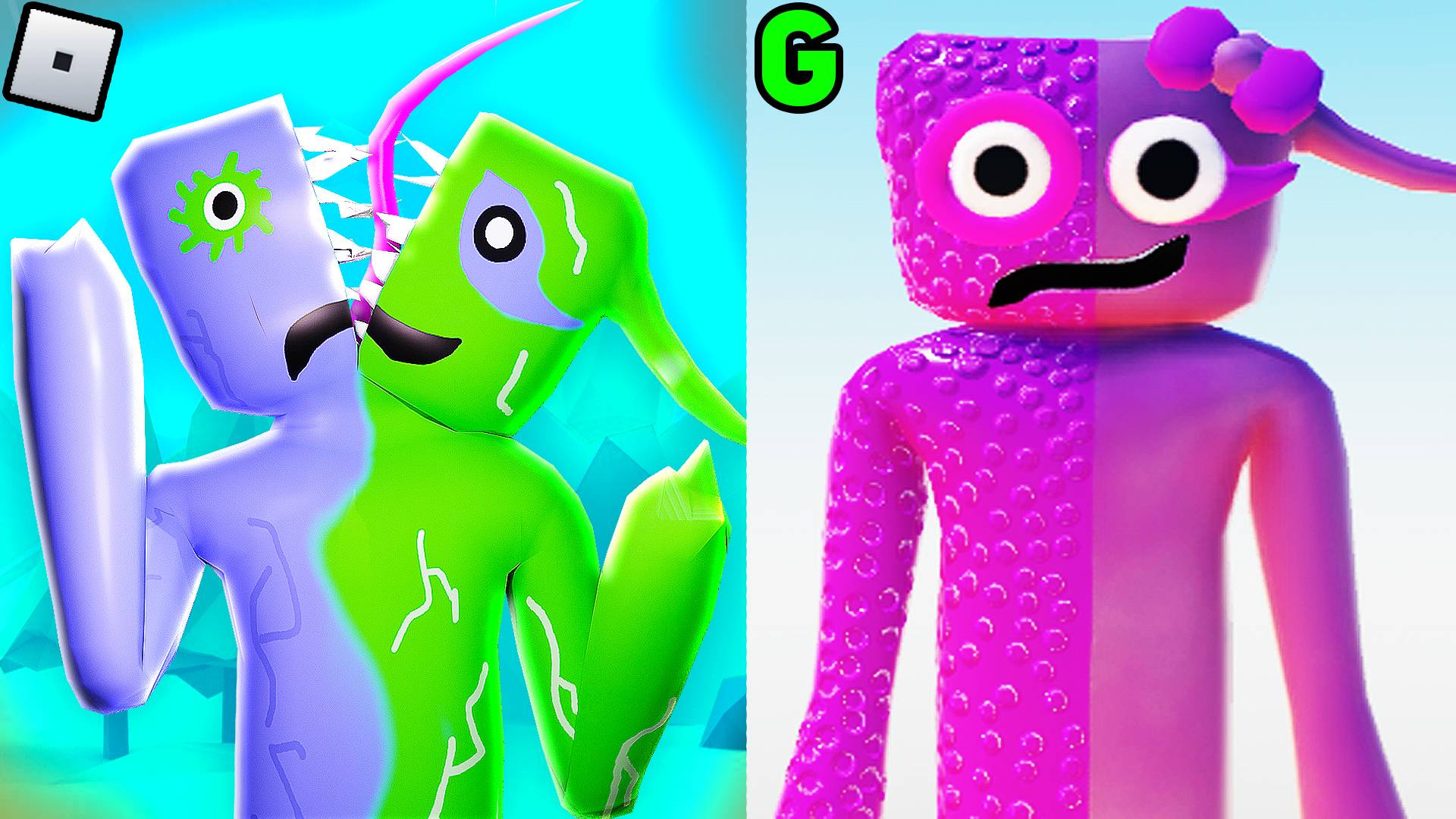 РОБЛОКС ПРОТИВ ГАРТЕН ОФ БАНБАН 3! Roblox vs Garten of banban 3