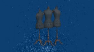 Historical mannequins: bust 34, waist 24