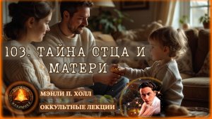 103. Тайна отца и матери / ЛЕКЦИЯ / Мэнли П. Холл