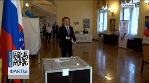 Глава Сочи Андрей Прошунин проголосовал на выборах губернатора Кубани