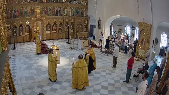 26.07.2025 Всенощное бдение в Феодоровском соборе смотреть онлайн