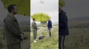 Интервью на пленэре с Василем Загретдиновым