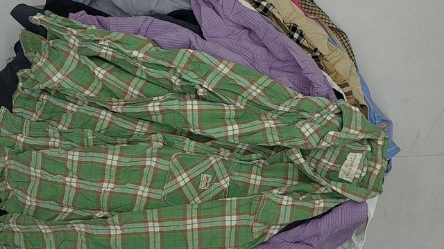 Рубашки мужские длинный рукав секонд оптом 10 пак